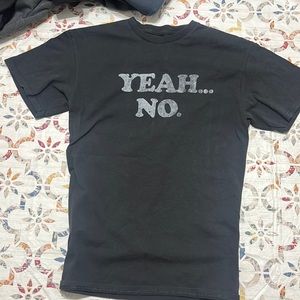 Worded Black T Shirt